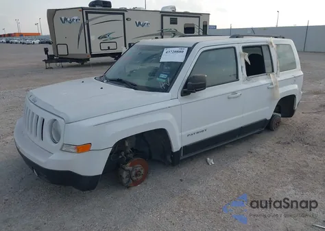 2017 Jeep Patriot Sport Fwd from USA, damaged, VIN 1C4NJPBA0HD149983